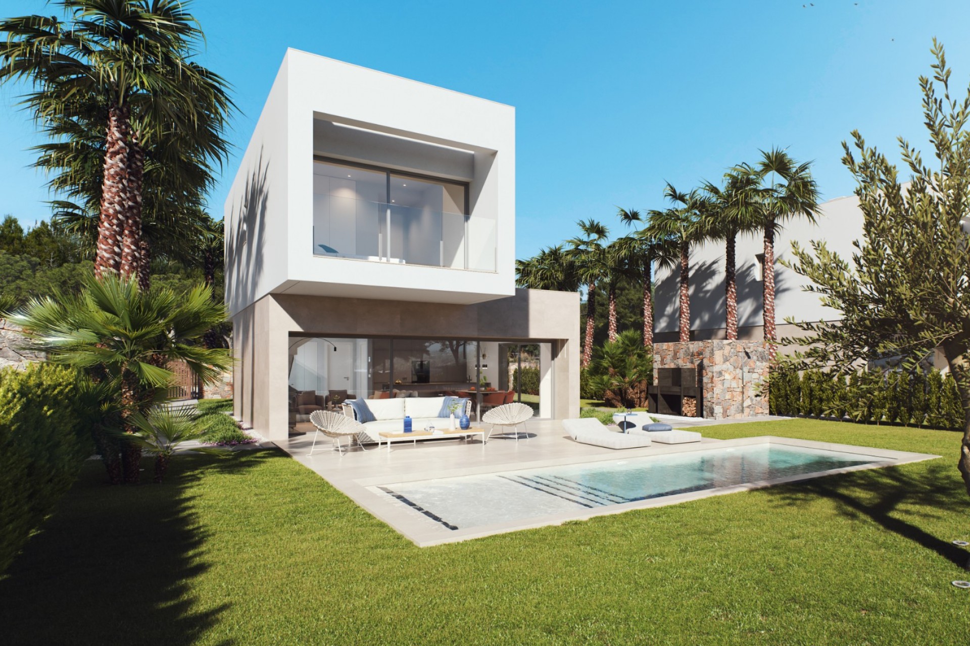 Obra nueva - Villa - Orihuela Costa - Las Colinas