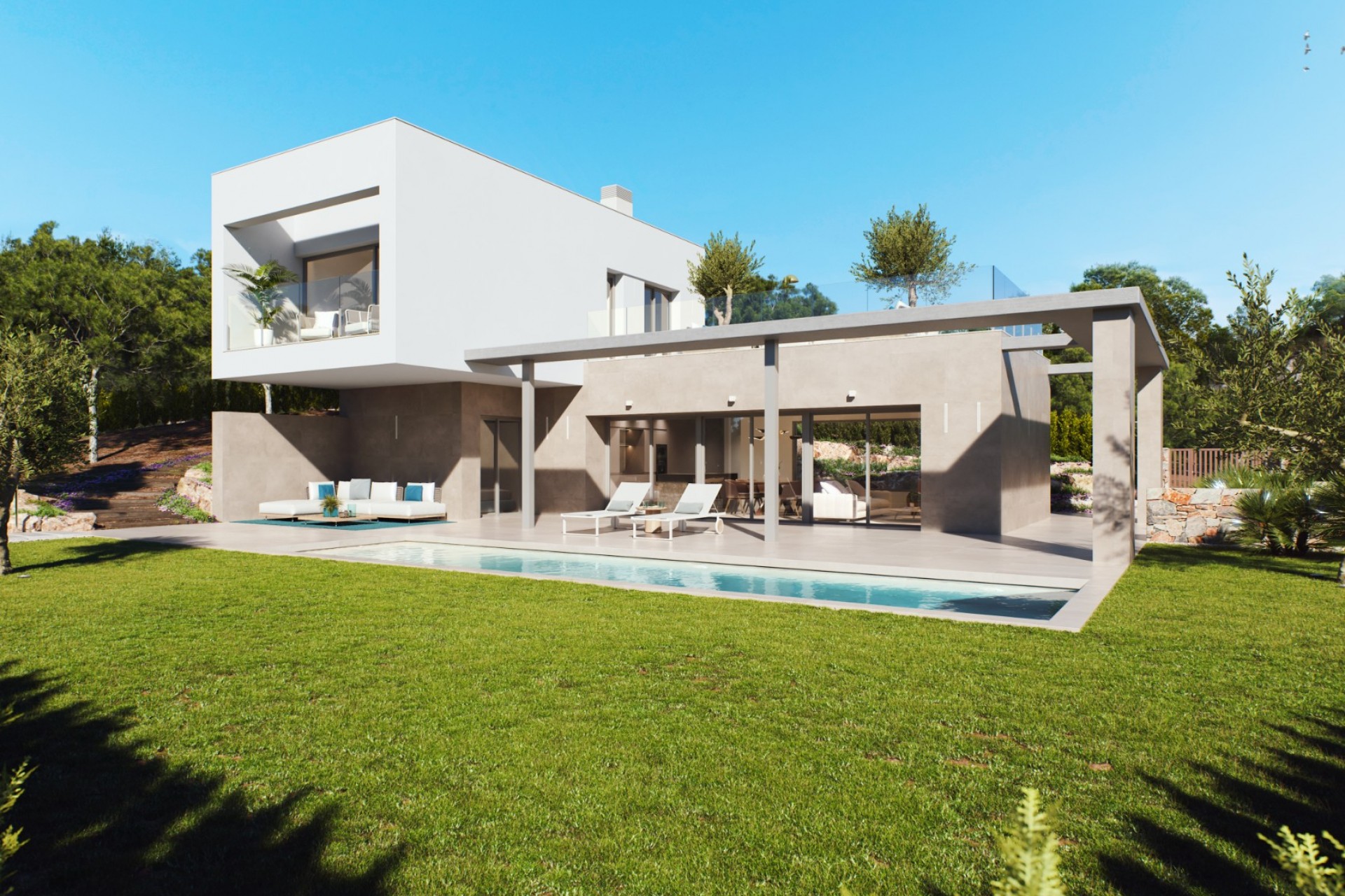 Obra nueva - Villa - Orihuela Costa - Las Colinas