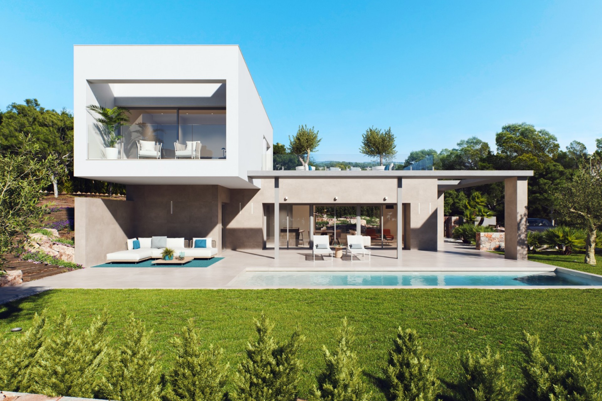 Obra nueva - Villa - Orihuela Costa - Las Colinas