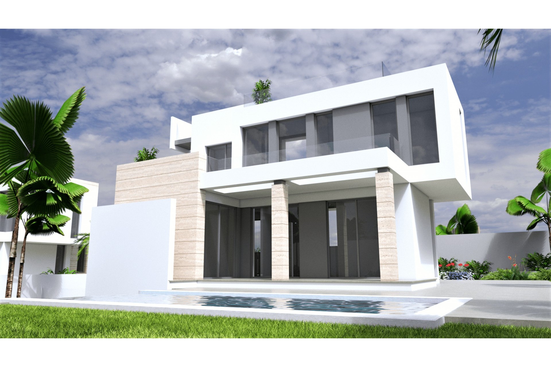 Obra nueva - Villa - Torrevieja - Torrelamata - La Mata