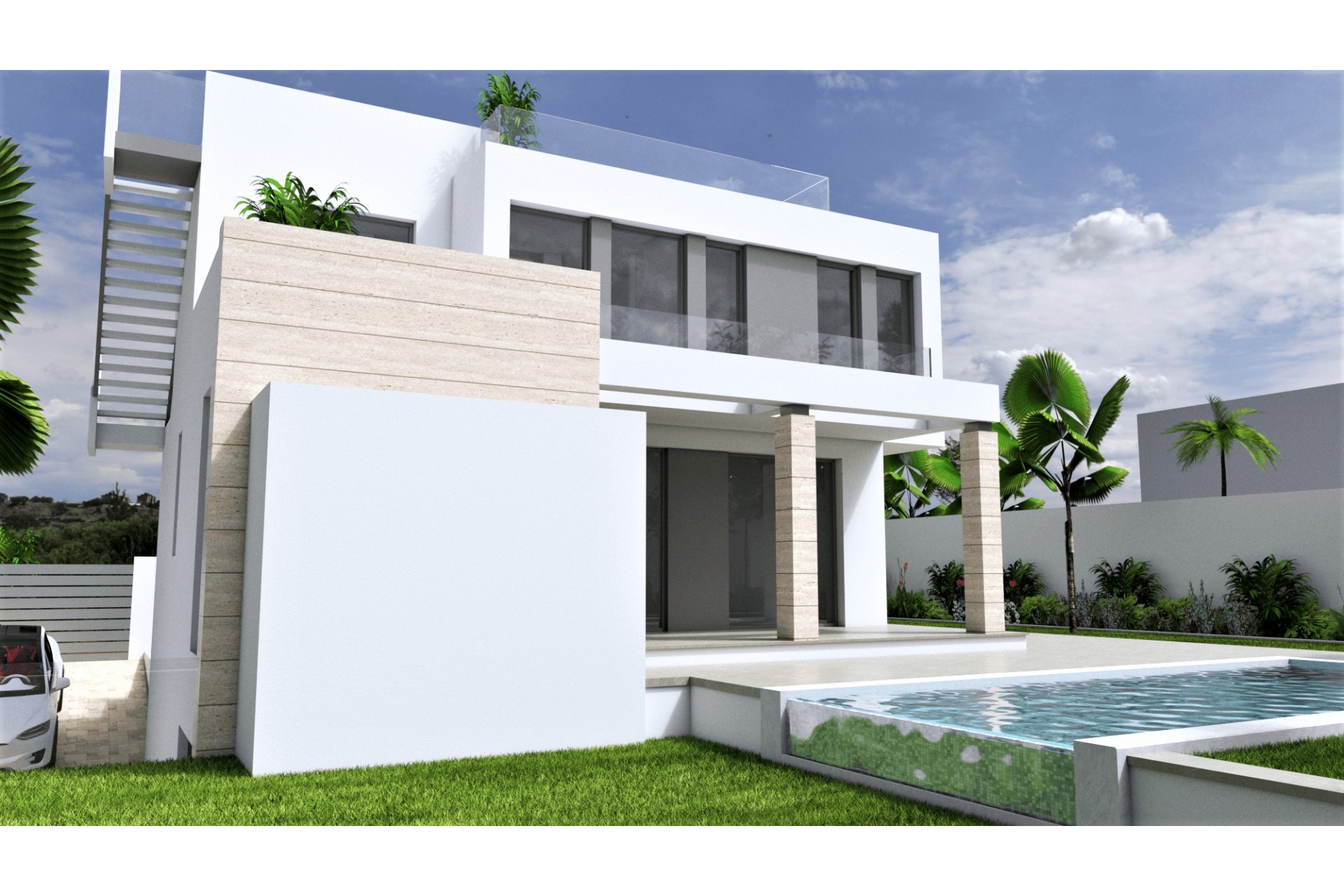 Obra nueva - Villa - Torrevieja - Torrelamata - La Mata