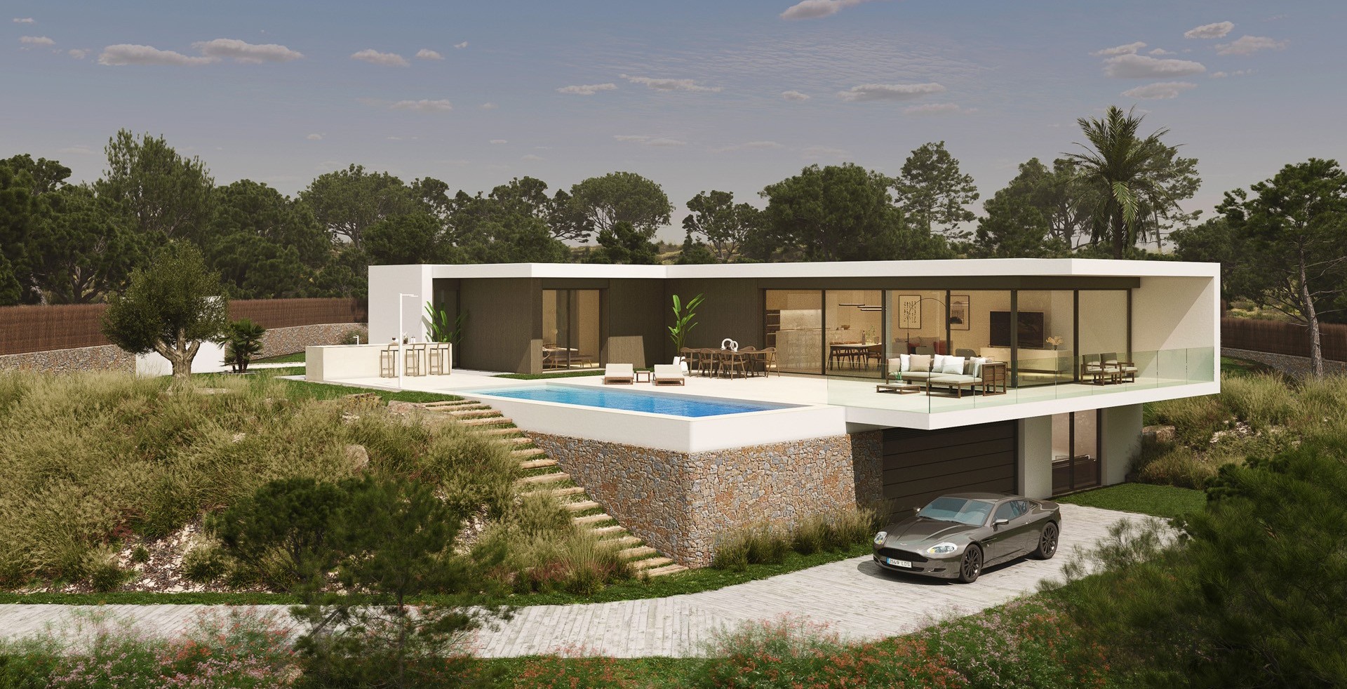 Obra nueva - Villa - Orihuela Costa - Las Colinas